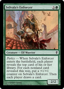 Selvala's Enforcer - Magic: The Gathering—Conspiracy