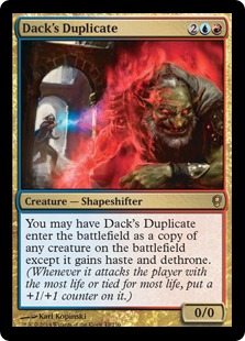 Dack's Duplicate - Magic: The Gathering—Conspiracy