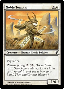 Noble Templar - Magic: The Gathering—Conspiracy