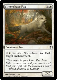 Silverchase Fox - Magic: The Gathering—Conspiracy