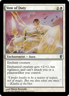 Vow of Duty - Magic: The Gathering—Conspiracy