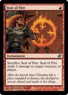 Seal of Fire - Duel Decks: Jace vs. Chandra