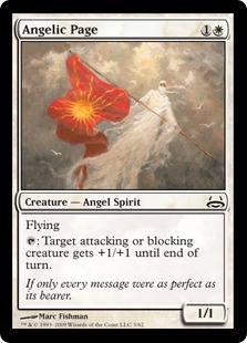 Angelic Page - Duel Decks: Divine vs. Demonic