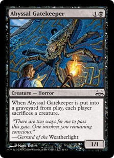 Abyssal Gatekeeper - Duel Decks: Divine vs. Demonic