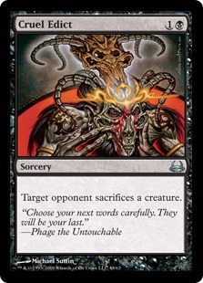 Cruel Edict - Duel Decks: Divine vs. Demonic