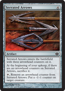 Serrated Arrows - Duel Decks: Garruk vs. Liliana