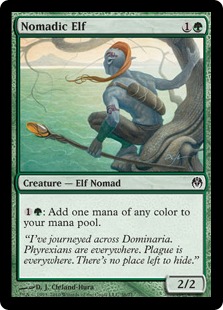 Nomadic Elf - Duel Decks: Phyrexia vs. The Coalition