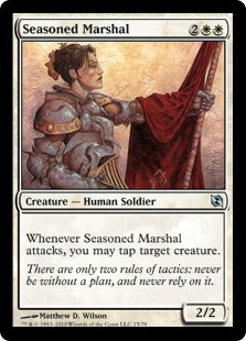 Seasoned Marshal - Duel Decks: Elspeth vs. Tezzeret