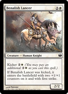 Benalish Lancer - Duel Decks: Knights vs. Dragons