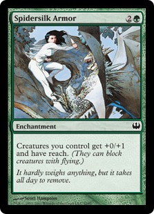 Spidersilk Armor - Duel Decks: Knights vs. Dragons