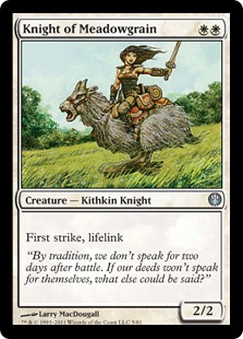 Knight of Meadowgrain - Duel Decks: Knights vs. Dragons