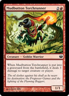 Mudbutton Torchrunner - Duel Decks: Knights vs. Dragons