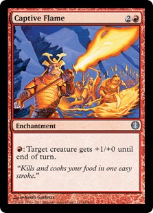 Captive Flame - Duel Decks: Knights vs. Dragons