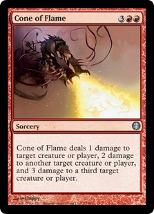 Cone of Flame - Duel Decks: Knights vs. Dragons