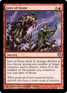 Jaws of Stone - Duel Decks: Knights vs. Dragons