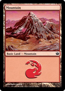 Mountain - Duel Decks: Knights vs. Dragons