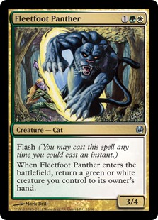 Fleetfoot Panther - Duel Decks: Ajani vs. Nicol Bolas