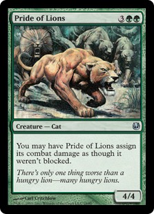 Pride of Lions - Duel Decks: Ajani vs. Nicol Bolas