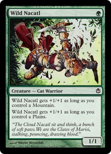 Wild Nacatl - Duel Decks: Ajani vs. Nicol Bolas