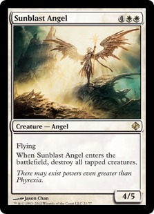 Sunblast Angel - Duel Decks: Venser vs. Koth