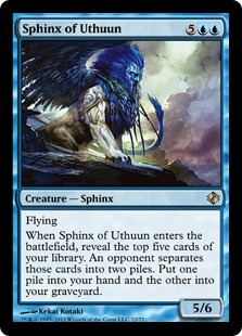 Sphinx of Uthuun - Duel Decks: Venser vs. Koth