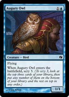 Augury Owl - Duel Decks: Venser vs. Koth
