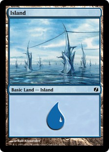 Island - Duel Decks: Venser vs. Koth