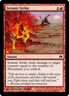 Seismic Strike - Duel Decks: Venser vs. Koth