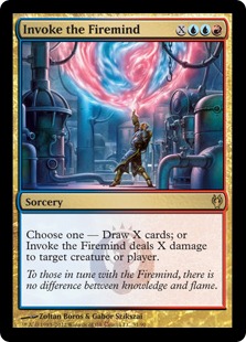 Invoke the Firemind - Duel Decks: Izzet vs. Golgari