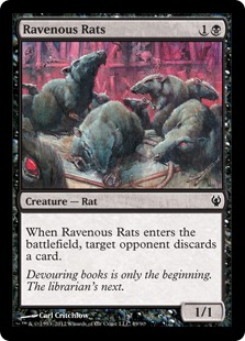 Ravenous Rats - Duel Decks: Izzet vs. Golgari