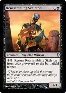 Reassembling Skeleton - Duel Decks: Izzet vs. Golgari