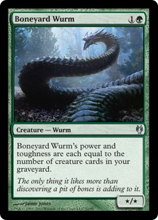 Boneyard Wurm - Duel Decks: Izzet vs. Golgari