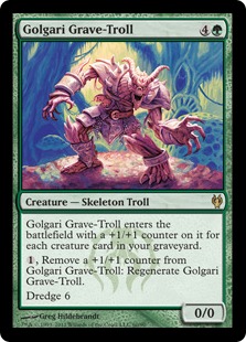 Golgari Grave-Troll - Duel Decks: Izzet vs. Golgari