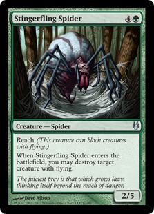 Stingerfling Spider - Duel Decks: Izzet vs. Golgari