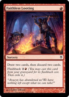 Faithless Looting - Duel Decks: Sorin vs. Tibalt