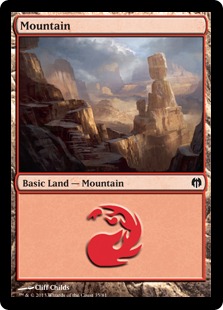 Mountain - Duel Decks: Heroes vs. Monsters