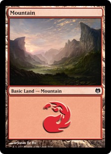 Mountain - Duel Decks: Heroes vs. Monsters