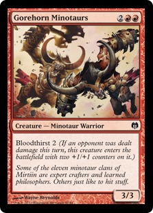 Gorehorn Minotaurs - Duel Decks: Heroes vs. Monsters