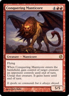 Conquering Manticore - Duel Decks: Heroes vs. Monsters