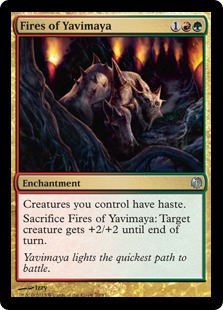 Fires of Yavimaya - Duel Decks: Heroes vs. Monsters