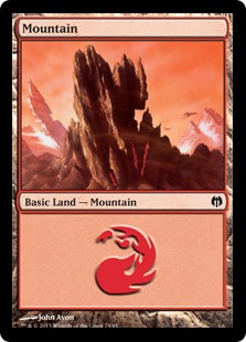 Mountain - Duel Decks: Heroes vs. Monsters