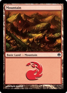 Mountain - Duel Decks: Heroes vs. Monsters