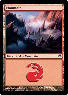 Mountain - Duel Decks: Heroes vs. Monsters