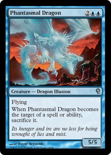Phantasmal Dragon - Duel Decks: Jace vs. Vraska
