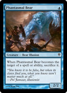 Phantasmal Bear - Duel Decks: Jace vs. Vraska