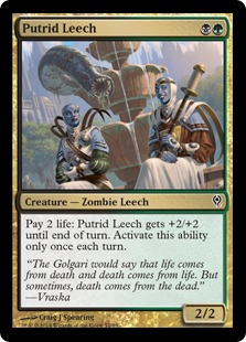 Putrid Leech - Duel Decks: Jace vs. Vraska