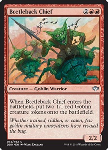 Beetleback Chief - Duel Decks: Speed vs. Cunning