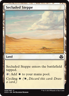 Secluded Steppe - Duel Decks: Kiora vs. Elspeth