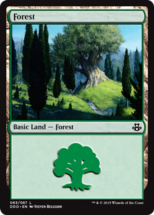 Forest - Duel Decks: Kiora vs. Elspeth