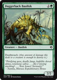 Daggerback Basilisk - Duel Decks: Zendikar vs. Eldrazi